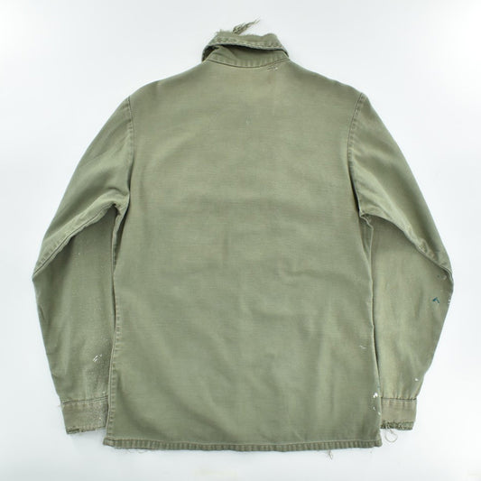 70's U.S. ARMY "BORO" コットンサテン ユーティリティシャツ 260310H
