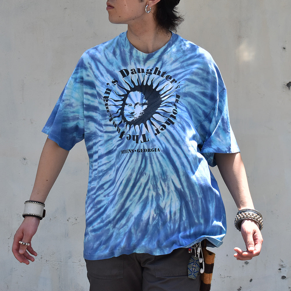 90's Monna Lisa タイダイ アート Tシャツ USA製 230710H