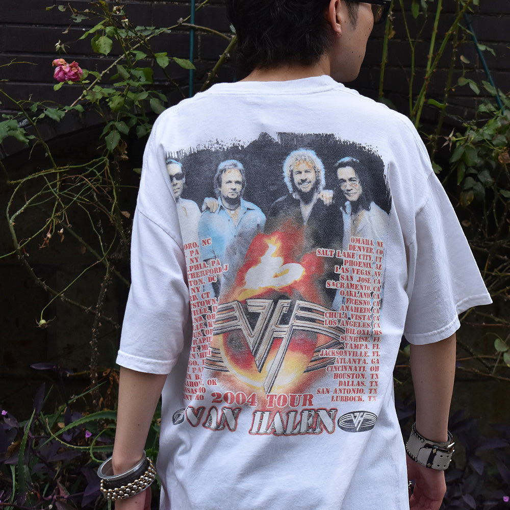 Y2K Van Halen/ヴァン・ヘイレン "2004 Tour" Tee 230623H