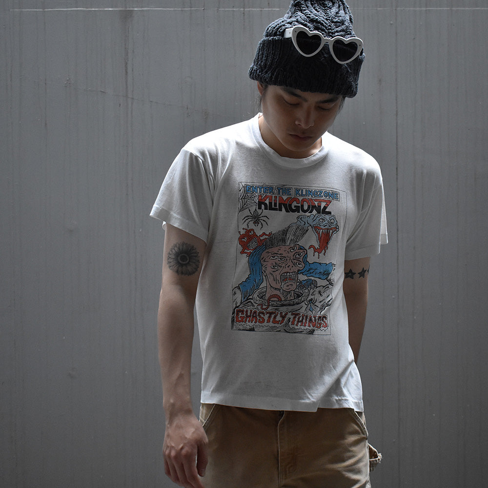 90's Klingonz/クリンゴンズ "Ghastly Things" Tee "Couleurshirt掲載" 230612H