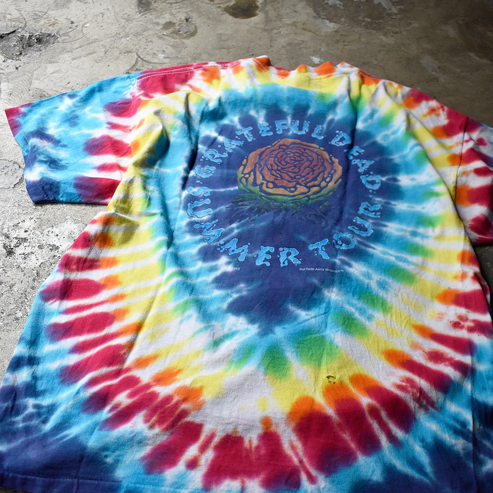 90's Grateful Dead “Summer Tour” サンダースカル タイダイTシャツ 240721H