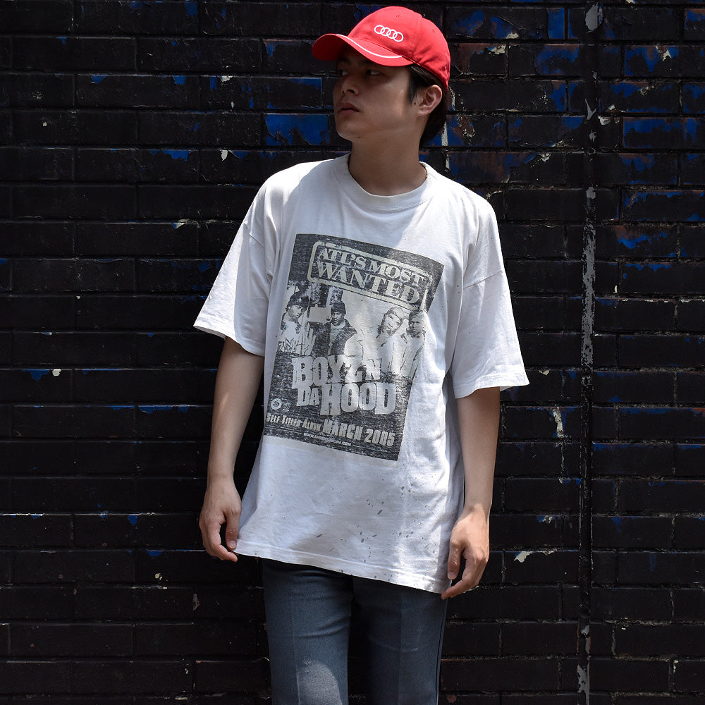 Y2K Boyz n da Hood “Boyz N Da Hood” Rap Tシャツ 250710H