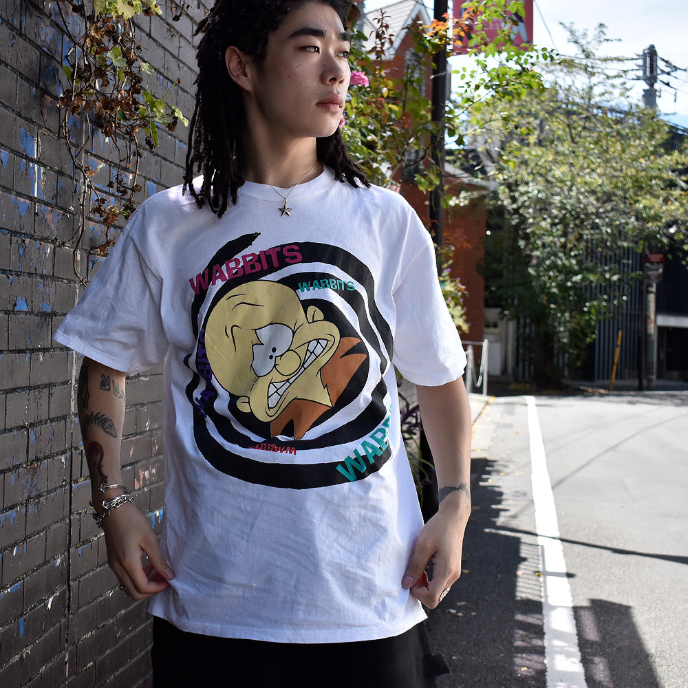 90's Looney Tunes "エルマー・ファッド" 海外アニメ キャラ Tシャツ USA製 230831H