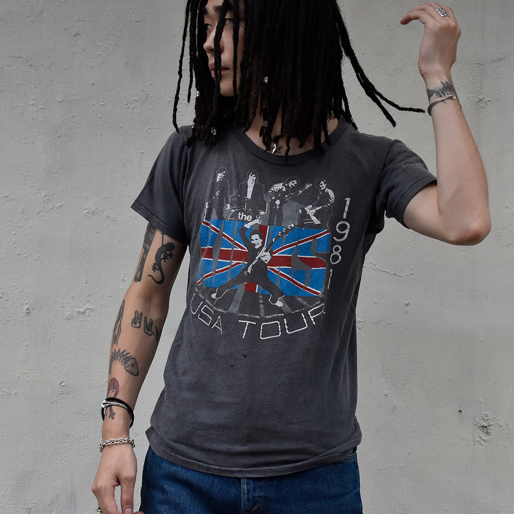 80's The Kinks "Give the People What They Want / USA Tour" ロック Tシャツ 230906H