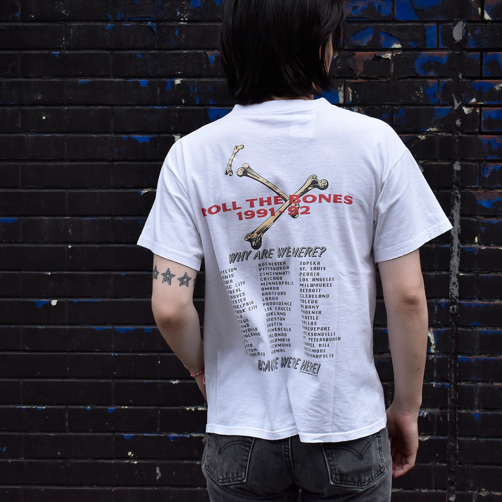 90's Rush “Roll the Bones 1991-92 Tour” ロック Tシャツ 240509H