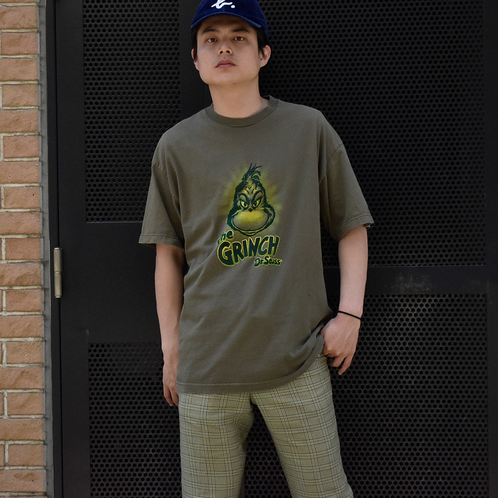 Y2K Dr. Seuss “Grinch” Tシャツ 250619H
