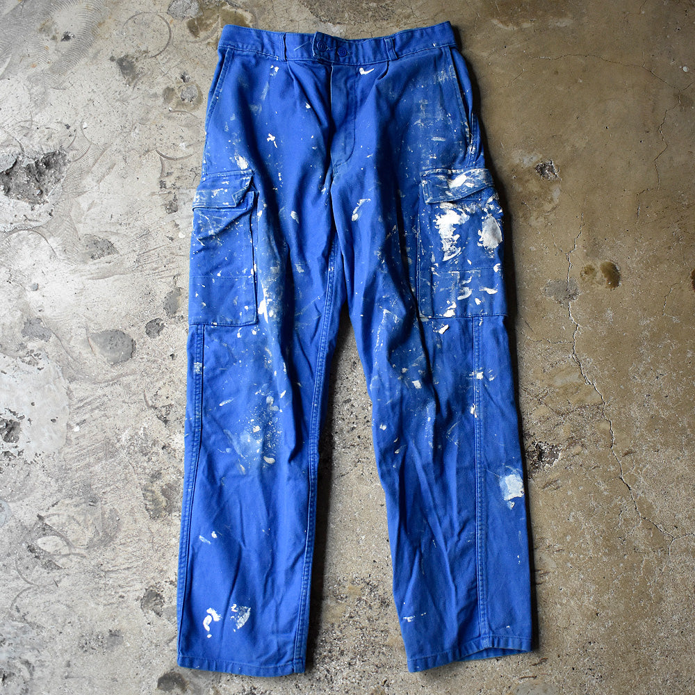 90's ペンキ！ モールスキン フレンチワークパンツ France製 240628H