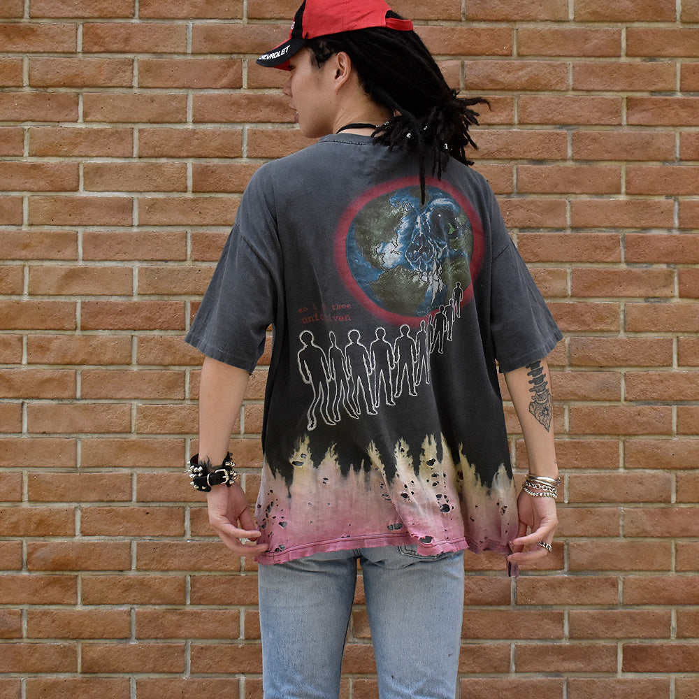 90's ダメージ!ブリーチ!Metallica×Pushead “The Unforgiven“ Tシャツ 240713H