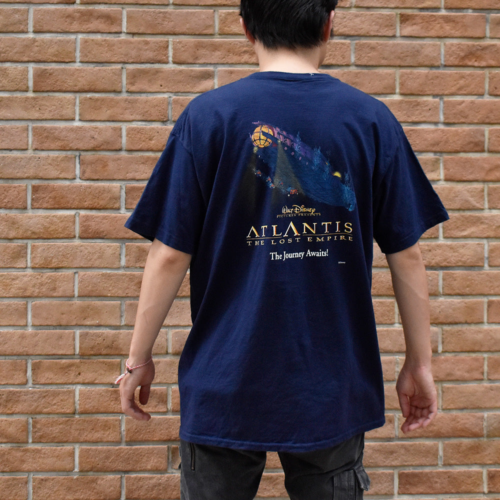 Y2K Disney “Atlantis The Lost Empire“ Tシャツ 240902H