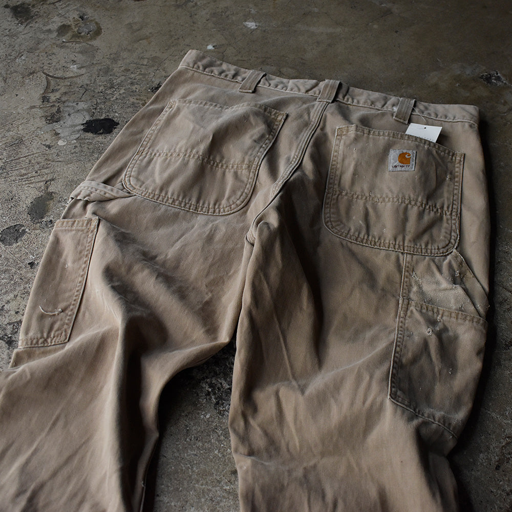 90’s ダメージ! Carhartt ブラウンダック ペインターパンツ 230902H