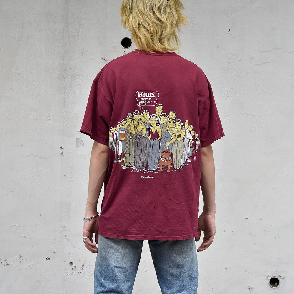 90's David Gonzales “Homies” チカーノ キャラ Tシャツ USA製 250714H