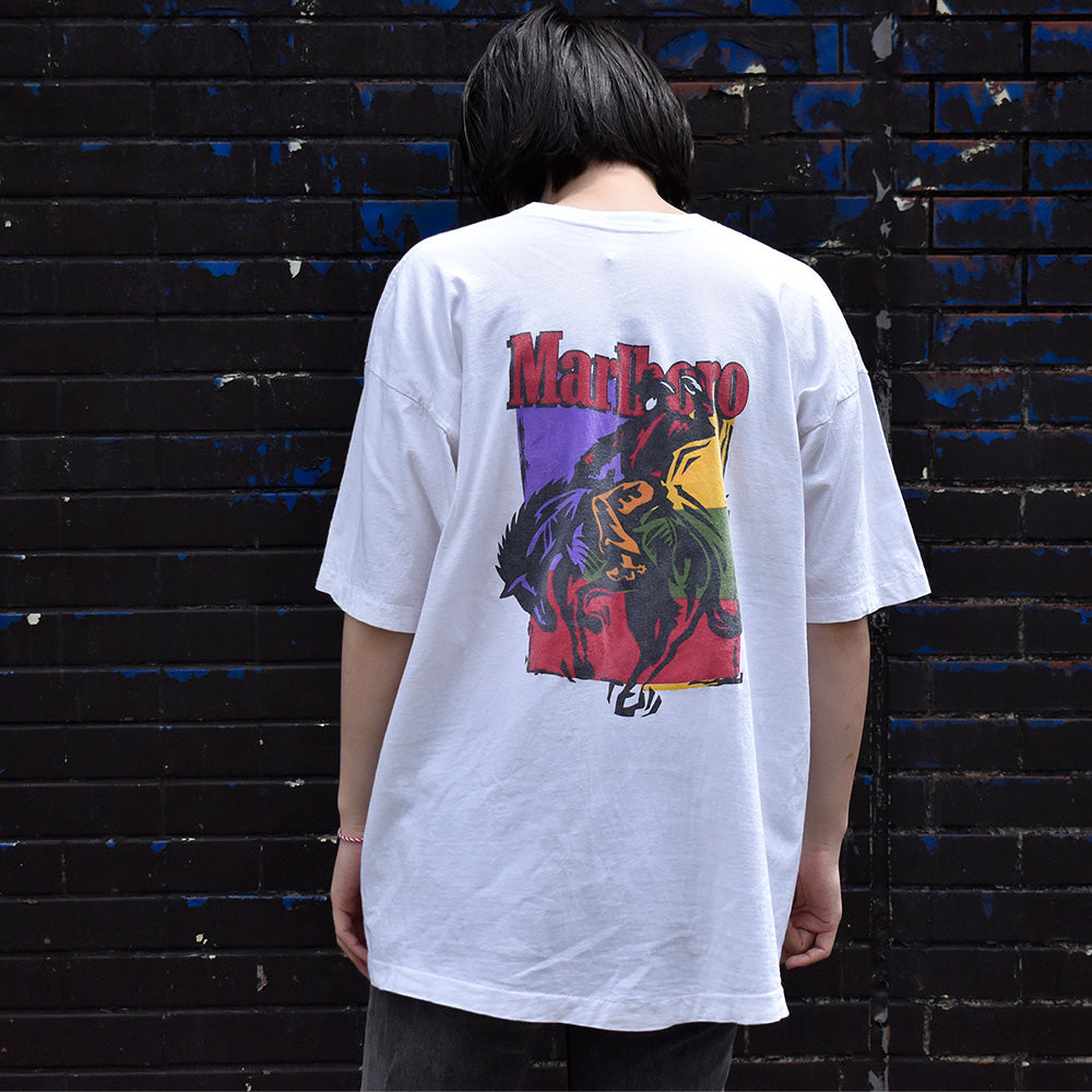 90's Marlboro “一九九五農曆新年” ポケットTシャツ USA製 240510H