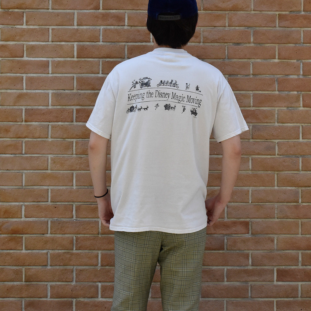 Y2K Disney “Jiminy Cricket“ Keeping The Disney Magic Moving Tシャツ 250620H