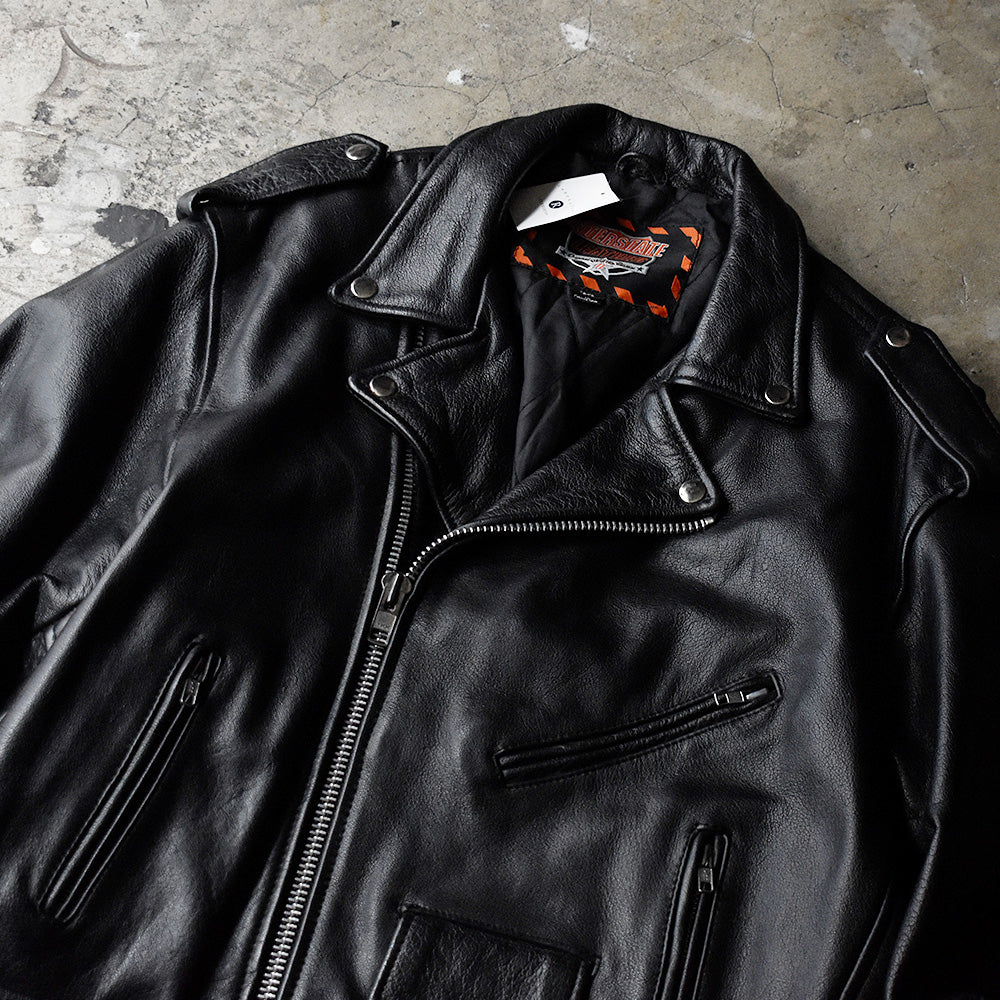 90's~ INTERSTATE LEATHERS ライダース レザージャケット 240204H