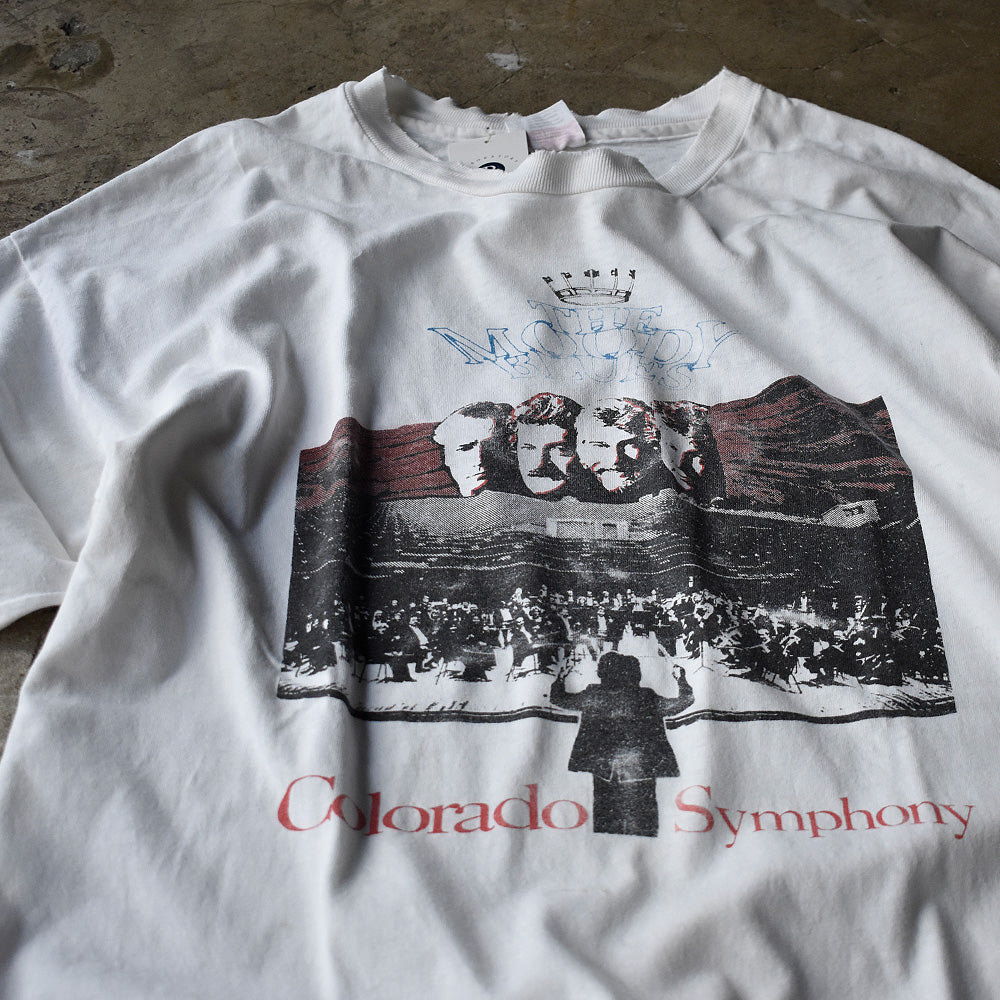 90's The Moody Blues “COLORADO SYMPHONY Musical Experience RED ROCKS” ロック Tシャツ 240626H