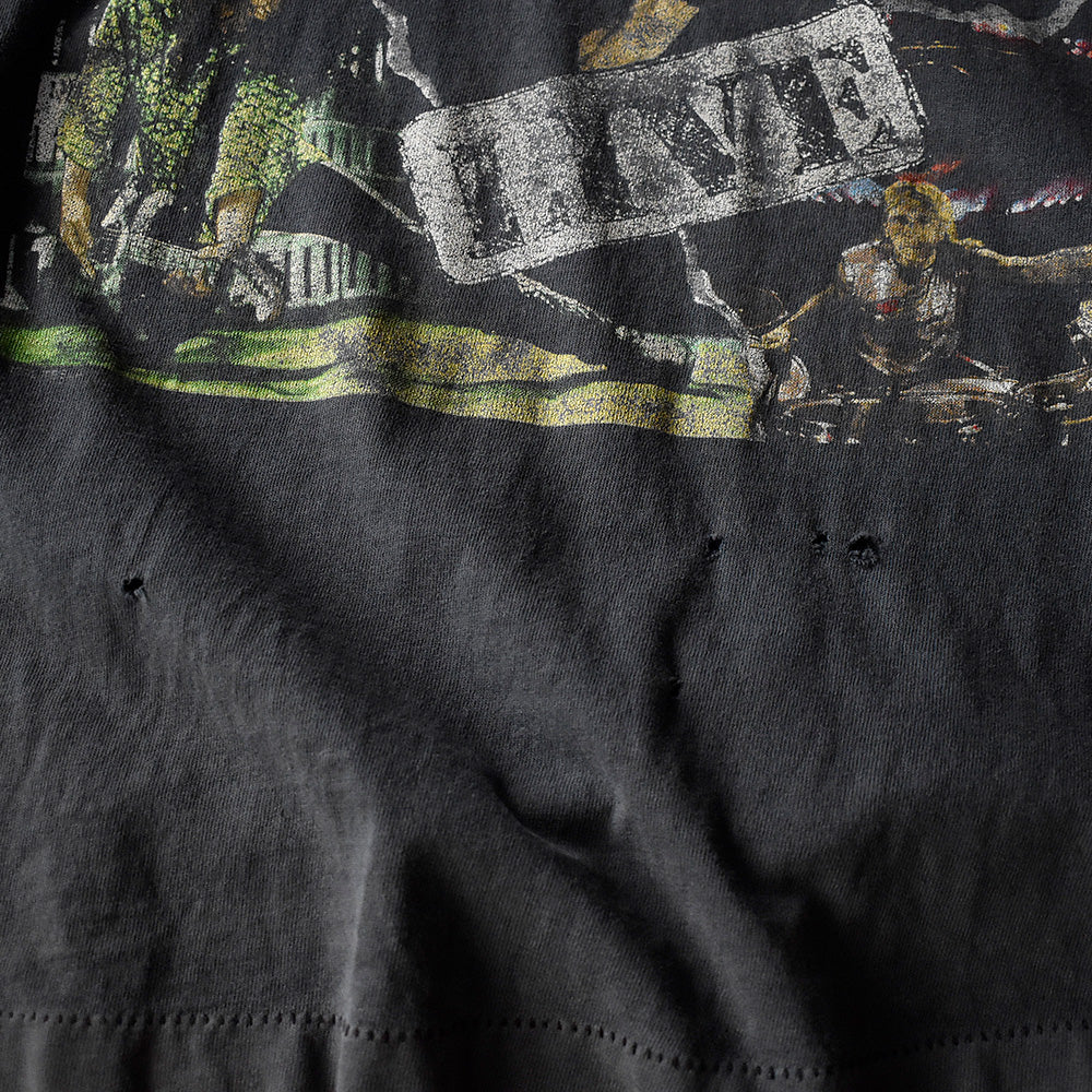 90's ダメージ! Tesla "Psychotic Supper Tour 1992" ロック Tシャツ 230901H
