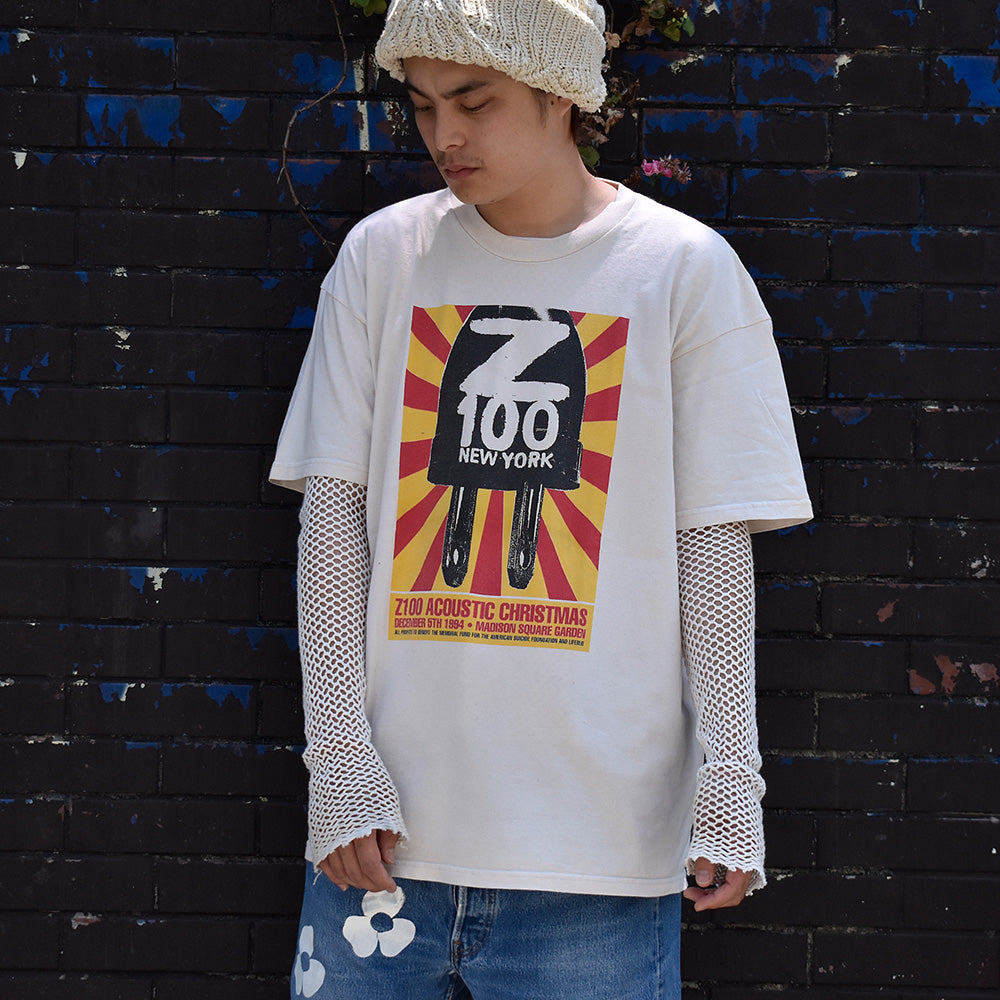 90's Z100 "Acoustic Christmas 1994 festival" フェス Tシャツ 230725H