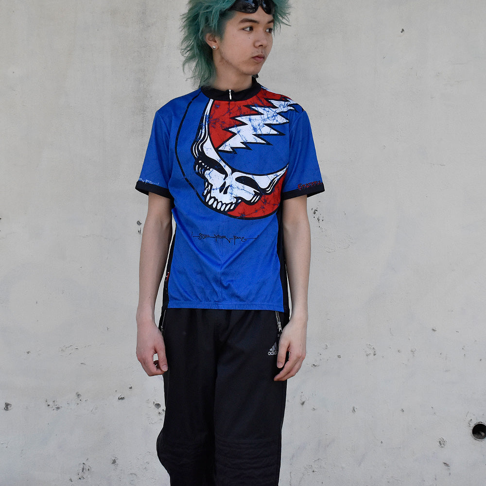 Y2K PRIMAL “Grateful Dead” Steal Your Face サイクリングシャツ 250513H