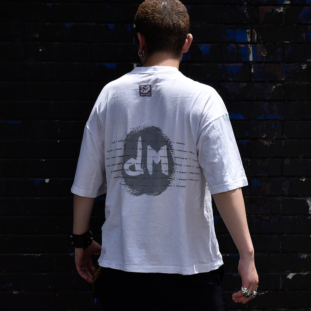 90's Depeche mode “Devotional” Tour ロック Tシャツ 250720H