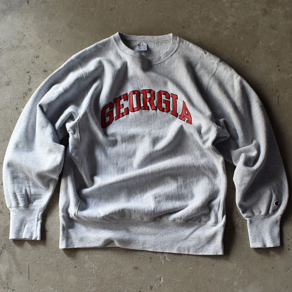 90’s Champion “GEORGIA” RWスウェット USA製 231001