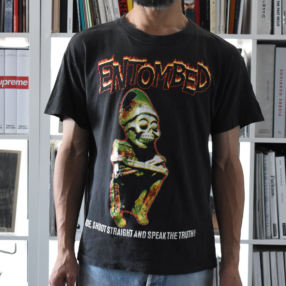 90's Entombed "To Ride, Shoot Straight and Speak the Truth!" Tシャツ 250905H