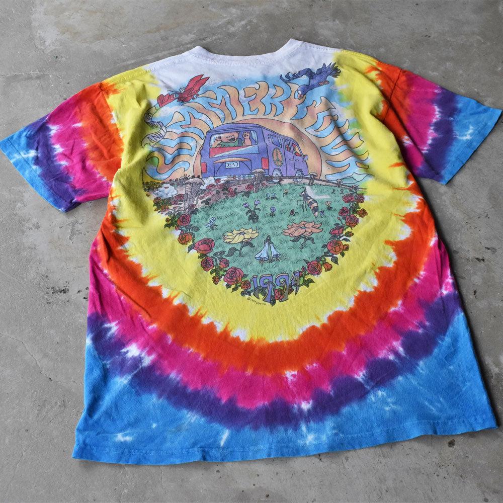 LIQUID BLUE Grateful Dead デッドベア! タイダイTシャツ 240921