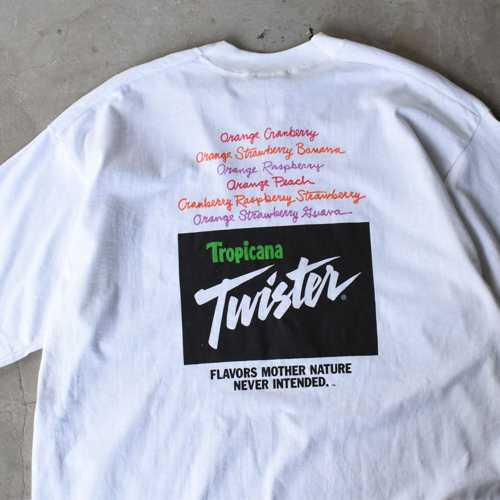 90’s FRUIT OF THE LOOM “Tropicana Twister” 企業 Tシャツ 250602