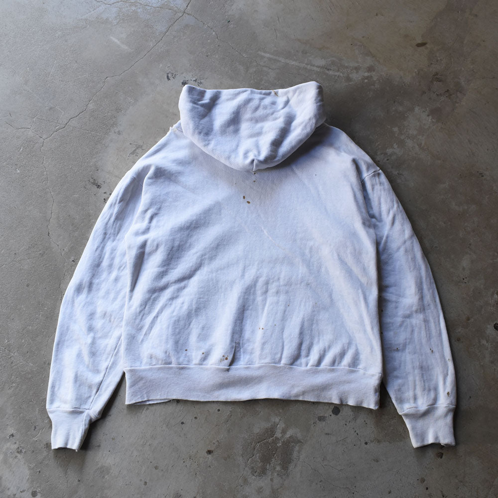 60’s Zephyr Knitwear 染み込みプリント ヴィンテージ スウェットパーカー 251010H