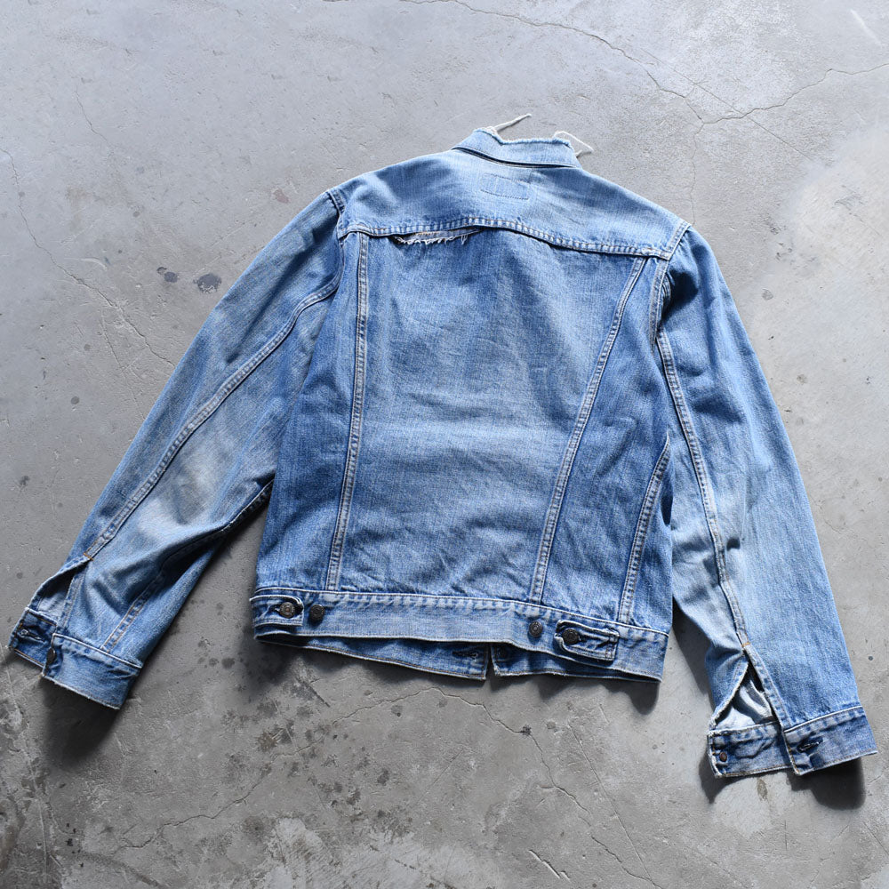 70’s Levi's 70505 ダメージ!縦落ち デニムジャケット USA製 250109H