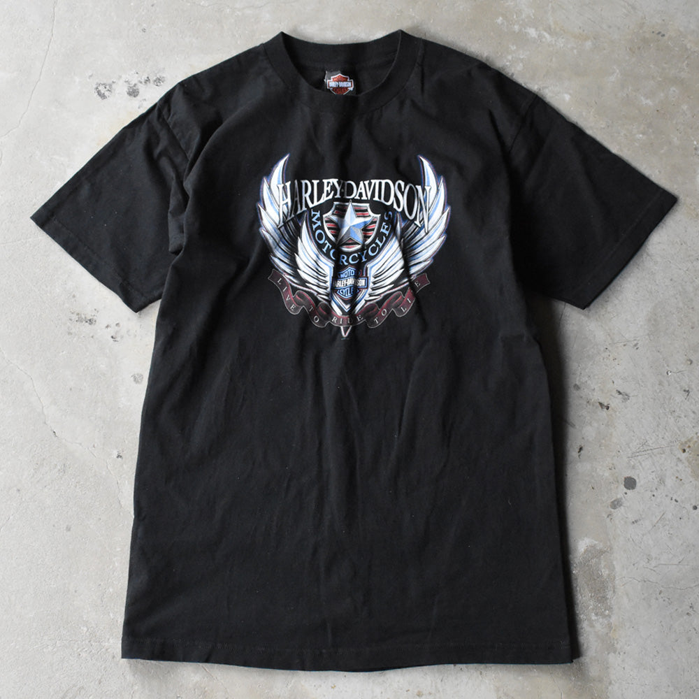 HARLEY-DAVIDSON LIVE TO RIDE 両面T 【公式通販】