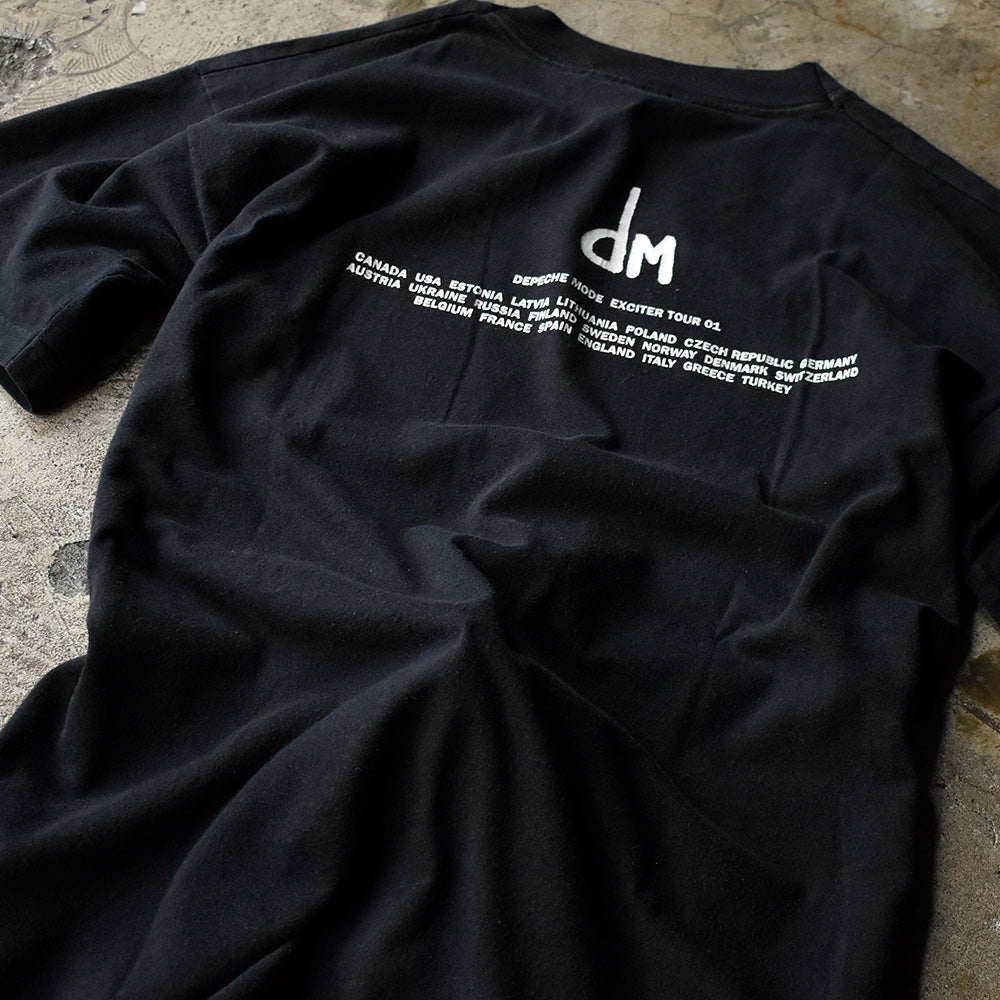 Y2K Depeche mode “Exciter” Tour Tシャツ 241104HYY