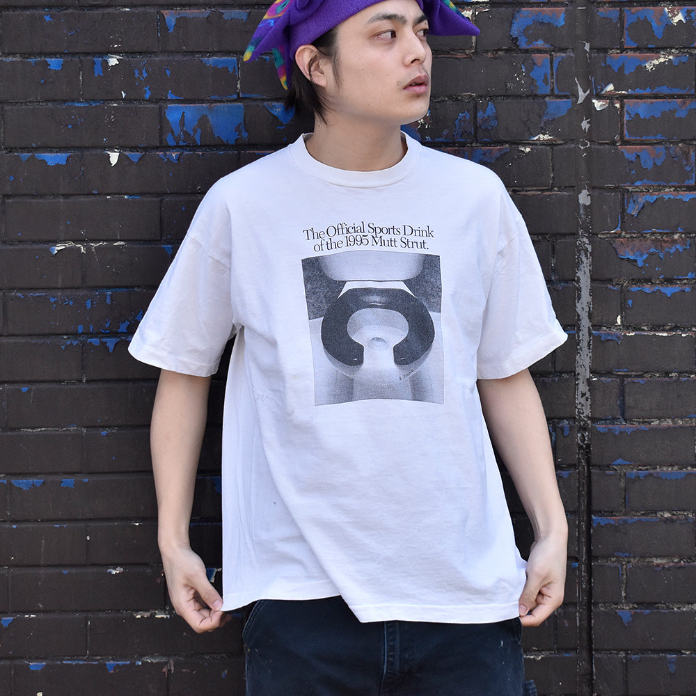 90's Mutt Strut 便器フォトTシャツ 240306H