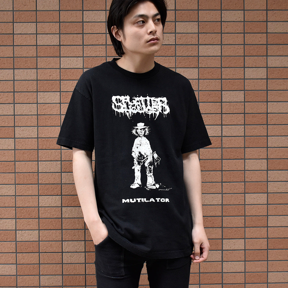 Y2K SPLATTERHOUSE “Mutilator” ロック Tシャツ 240424H