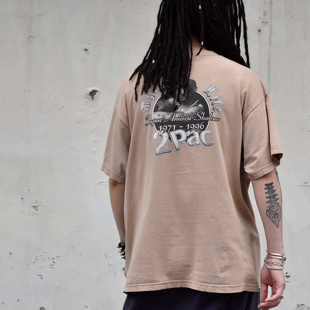 Y2K 2Pac memorial フォト RapTシャツ 240617H