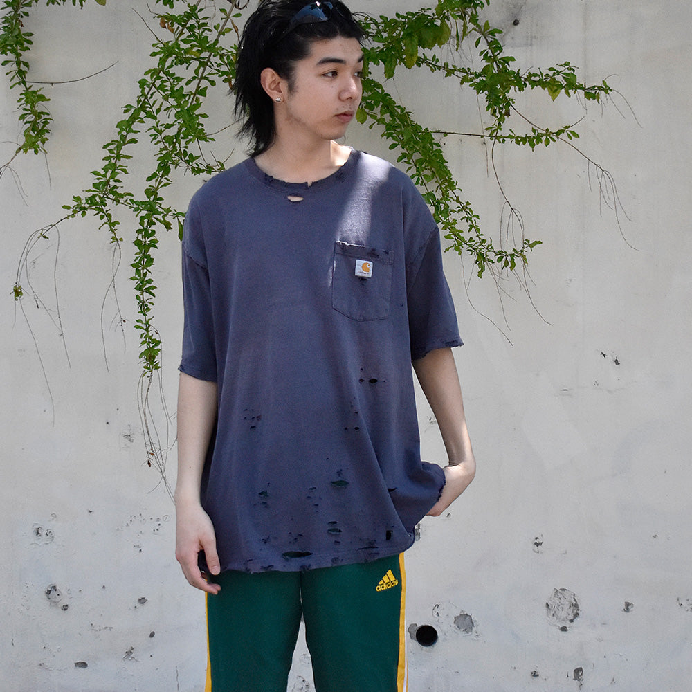Y2K ボロ! Carhartt ポケットTシャツ 250429H