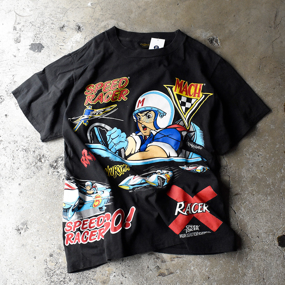 90's Speed Racer “マッハGoGoGo” マルチプリント！Tシャツ USA製 241120H