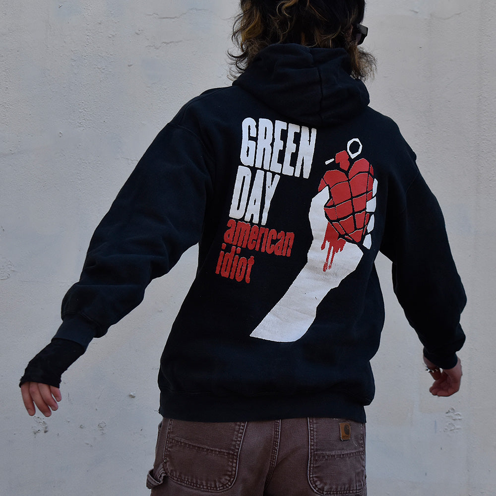 Y2K Green Day “American Idiot” パーカー 231122H
