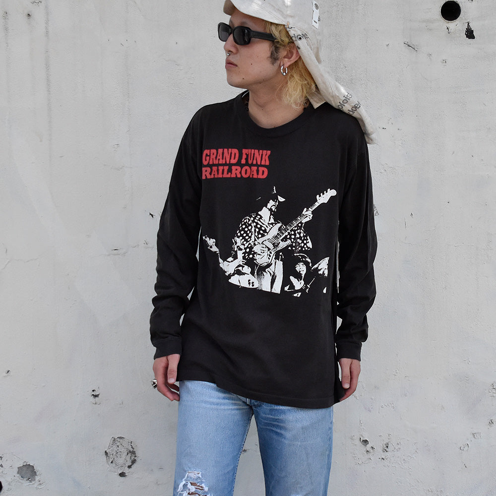 90's Grand Funk Railroad “American Band” ロングスリーブTシャツ 240722H