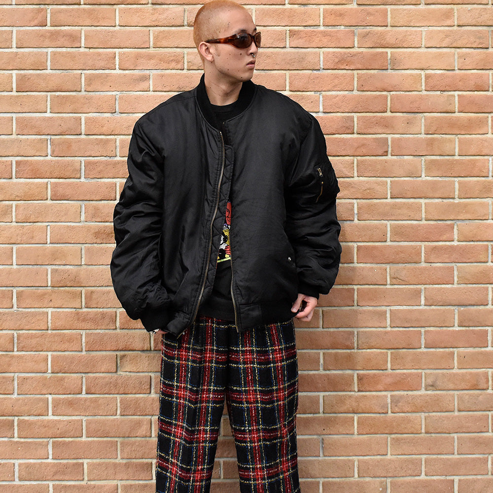 90's~ RPK-2 big size! ブラック MA-1 ジャケット 241010H