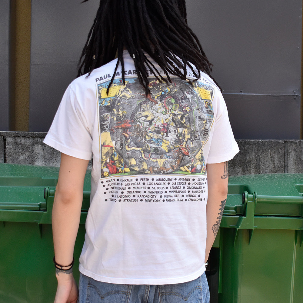 90's Paul McCartney “The New World Tour” ロック Tシャツ 240402H