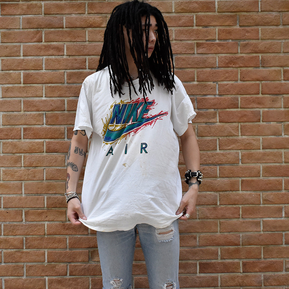 90's NIKE “AIR“ logo Tシャツ USA製 240715H