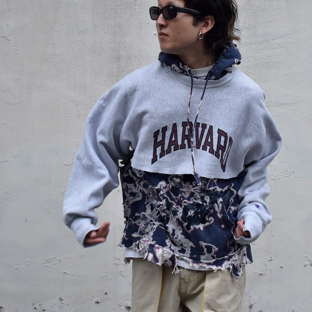 80's カットオフ! Champion “HARVARD” RWスウェット USA製 231211H