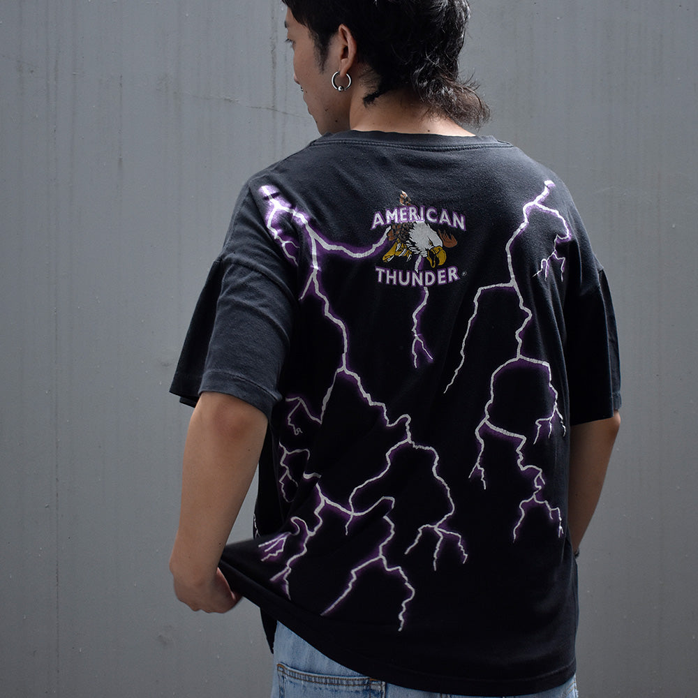 90's AMERICAN THUNDER/アメリカンサンダー "ユニコーン" Tee 230810H