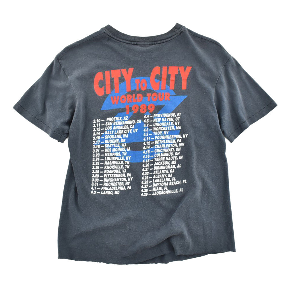 80's RATT "Reach for the Sky / City to City World Tour 1989" グラムメタル ロックTシャツ 260710H