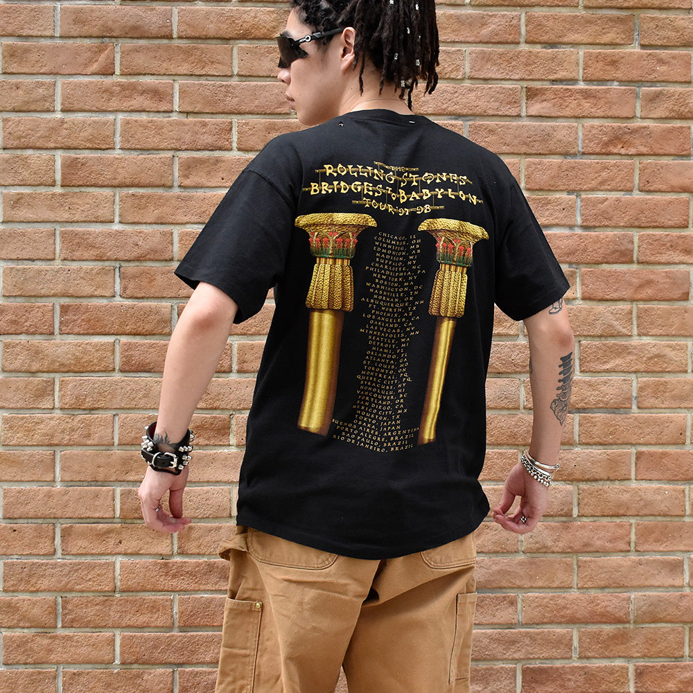 90's The Rolling Stones “Bridges to Babylon” Tour Tシャツ 240808H