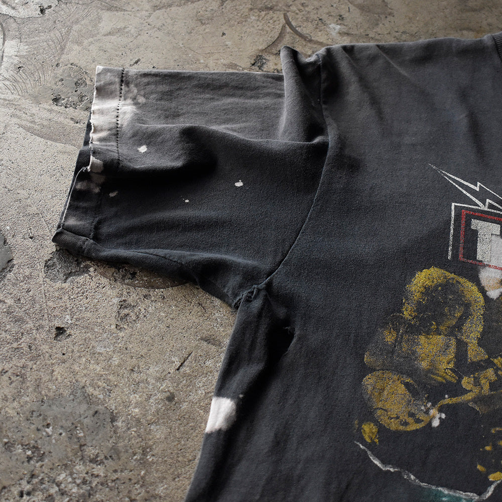 90's ダメージ! Tesla "Psychotic Supper Tour 1992" ロック Tシャツ 230901H