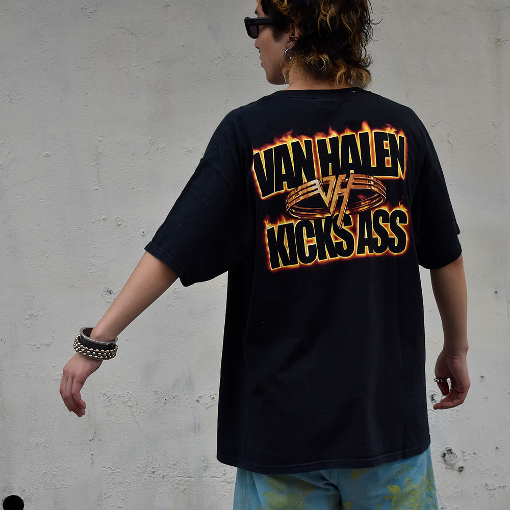 Y2K Van Halen “Kicks Ass” Tシャツ 230920H　
