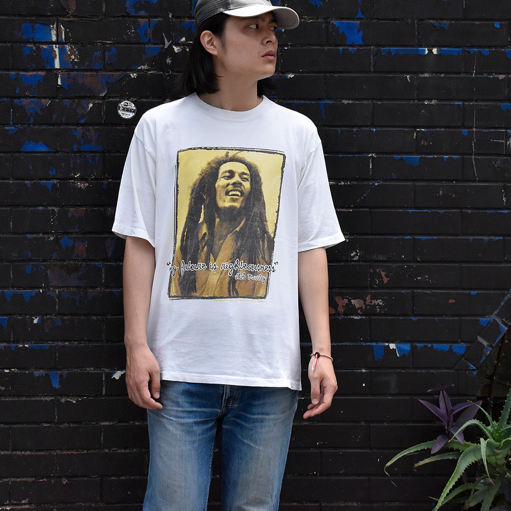 90's BOB MARLEY “My future is righteousness” レゲエ Tシャツ 240721H