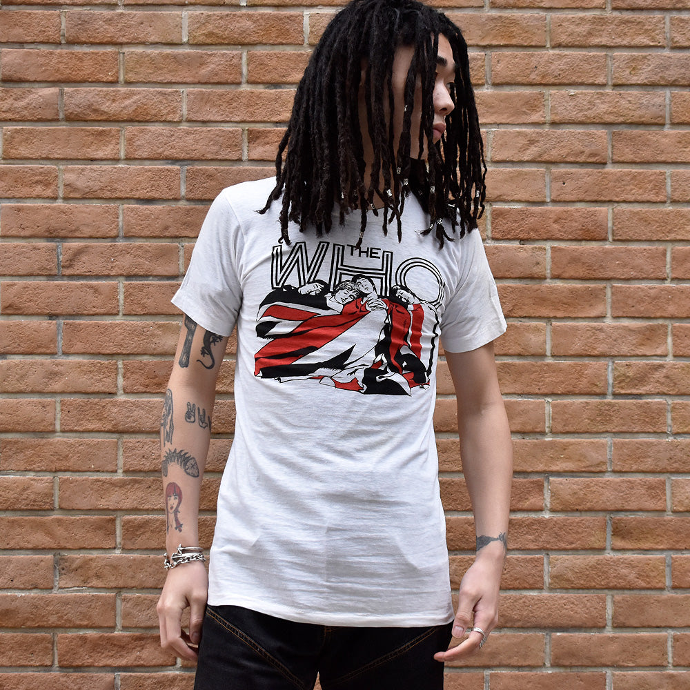 70's THE WHO “Long Live Rock” Tシャツ “Couleurshirt掲載” 240103H