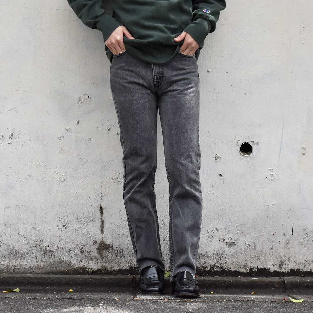 90's Levi's 505 ブラックデニムパンツ USA製 240509H